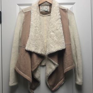 Anthropologie Saturday & Sunday Sherpa Sweater